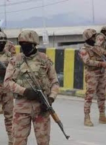 ایف سی بلوچستان (ساؤتھ) دالبندین رائفلز کی نیلی پت میں غیر قانونی اشیاء کے خلاف سخت ترین کارروائی